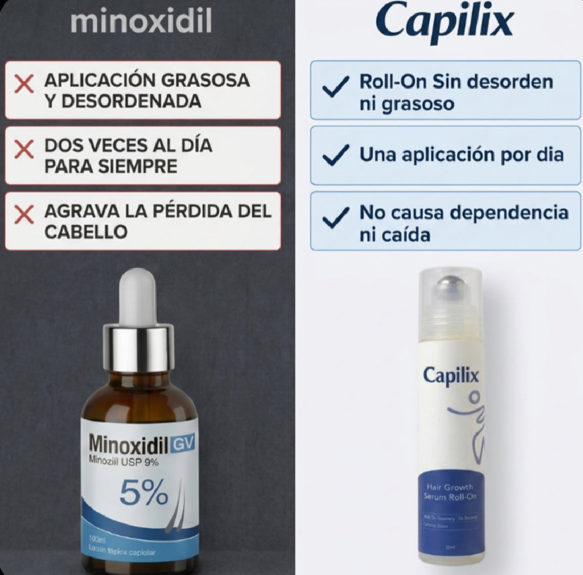 Capilix Serum Roll-On para el Crecimiento del Cabello