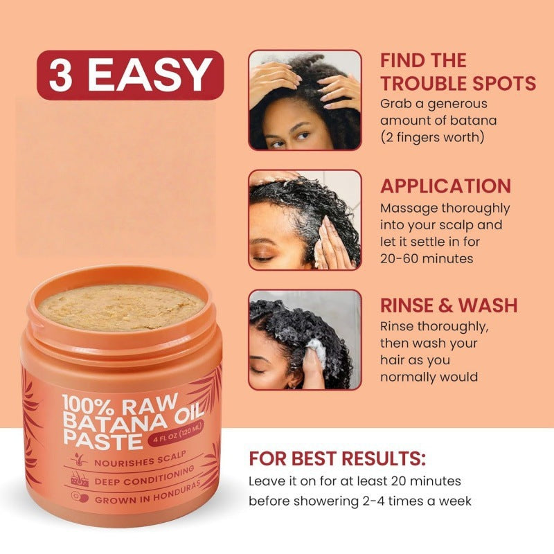 100% Raw Batana Hair Care Mask