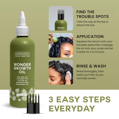 Batana Hair Oil for Nourishment and Moisturizing